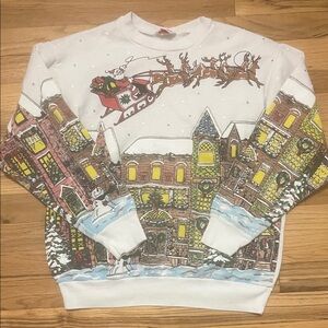 Vintage Jane Colby Christmas Crewneck Sweater